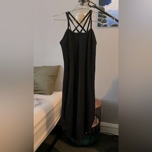 Killstar Strappy Rib Knit Midi Dress M EUC